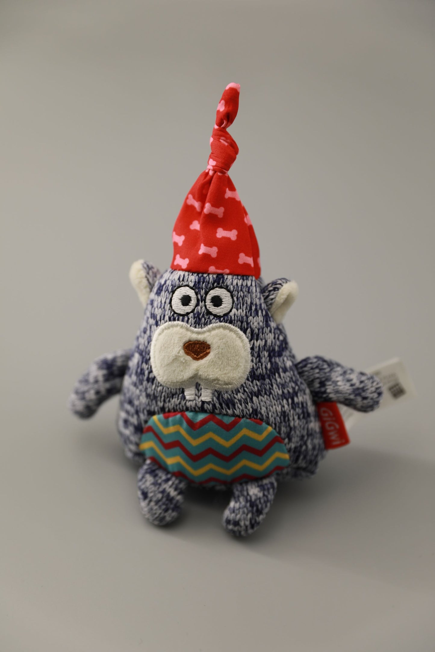 Cozy Knit Rat/Rodent Dog Toy