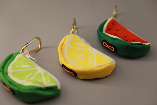 Fruit Slice Portable Pet Waste Bag Holder